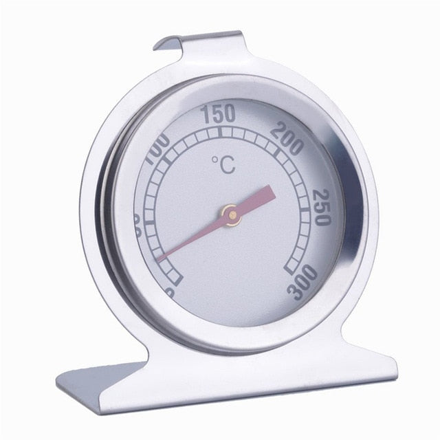 Stainless Steel Oven Thermometer Dial Kitchen Food Durable