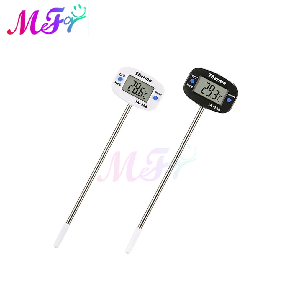 TA288 LCD Digital Thermometer - Stainless Steel Probe